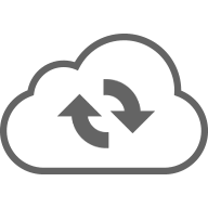 Illustration of cloud sync feature