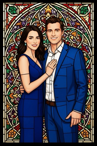 Stained Glass - AI Art Style Transformation