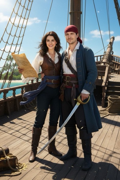 Pirate Adventure - AI Portrait Transformation
