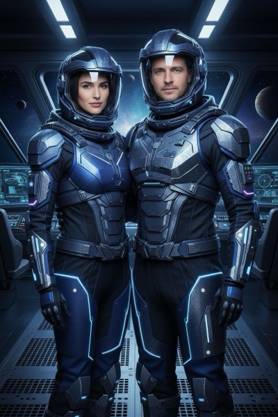 Sci-Fi Galaxy - AI Portrait Transformation