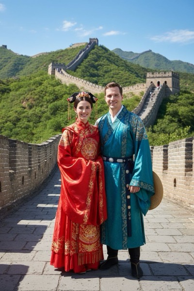 Great Wall of China - AI Portrait Transformation