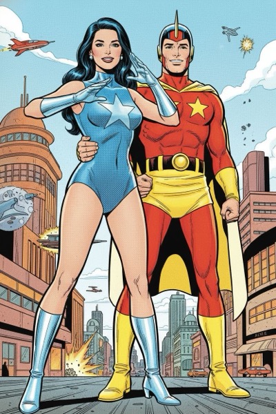 Silver Age Comics - AI Portrait Transformation